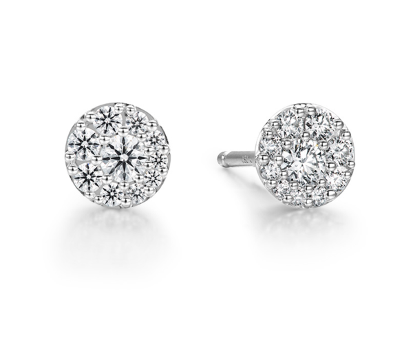 Tessa Diamond Circle Earrings Online Sale