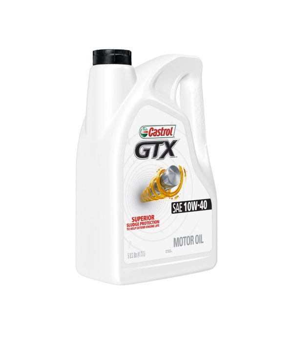 CASTROL GTX SAE 10W-40 5QT (3 pack) For Cheap