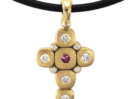 Alex Sepkus Candy Cross Pendant Necklace - M-55S For Cheap