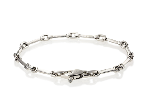 Alex Sepkus Diamond Box Bracelet - B-28P For Sale