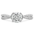 Hearts On Fire Simply Bridal Diamond Intensive Twist Engagement Ring Supply