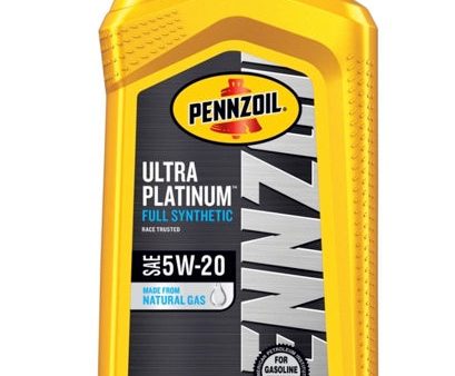 PENNZOIL ULTRA PLATINIUM FULL SYNTHETIC SAE 5W-20 1QT (6 pack) Online Sale