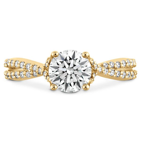 Hearts On Fire Simply Bridal Diamond Intensive Twist Engagement Ring on Sale