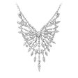 Hearts On Fire White Kites Flight Diamond Necklace Fashion