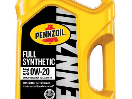 PENNZOIL FULL SYNTHETIC SAE 0W-20 5QT (3 pack) Discount