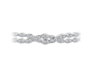 Lorelei Floral Diamond Double Twist Bangle For Discount