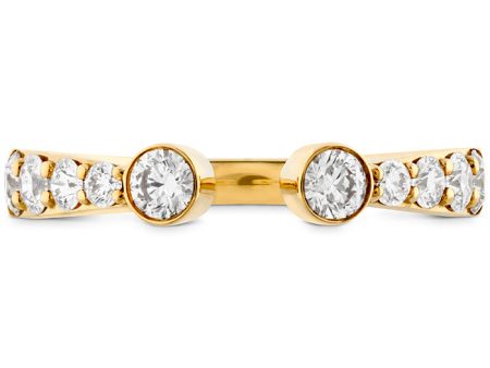 Hearts On Fire Triplicity Open Bezel Diamond Band Online now