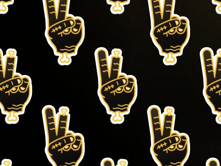 Peace Out Sticker Online Sale