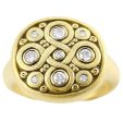 Alex Sepkus Celtic Spring Dome Ring - R-161D Fashion