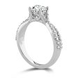 Hearts On Fire Simply Bridal Diamond Intensive Twist Engagement Ring Supply