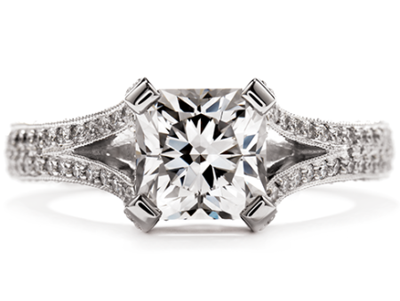 Hearts On Fire Wondrous Dream Split Shank Engagement Ring Online now