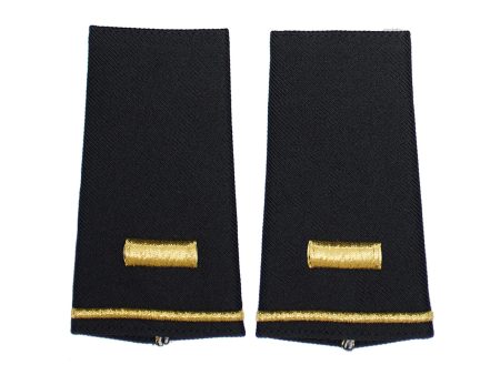 U.S. Army O1 2nd Lieutenant Shoulder Marks - Large Male Discount