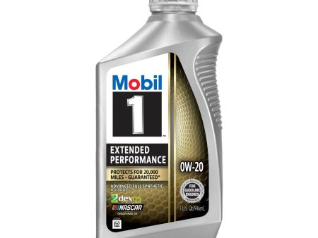 MOBIL 1 EXTENDED PERFORMANCE PROTECTOR FOR 20.000 MILES 0W-20 1QT (6 pack) Cheap