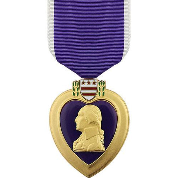 U.S. Army Purple Heart Large Medal For Discount