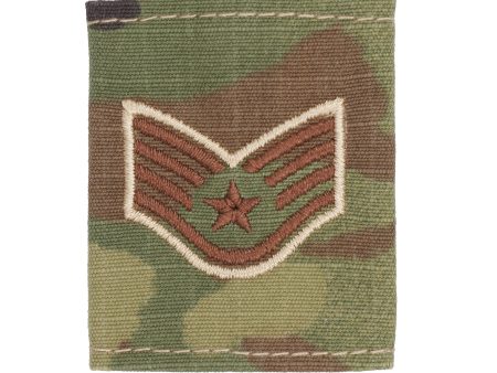 U.S. Air Force E5 Staff Sergeant OCP Spice Brown Gore-Tex® Loop Rank Fashion