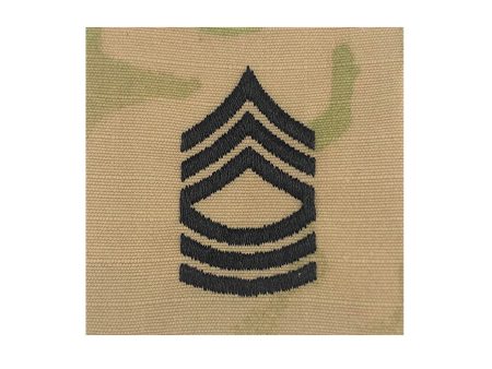 US Army E8 Master Sergeant OCP 2x2 Sew-On Rank For Shirt,Jacket,Coat Online Hot Sale