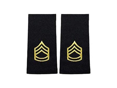 U.S. Army E7 Sergeant First Class Shoulder Marks - Large Male Supply