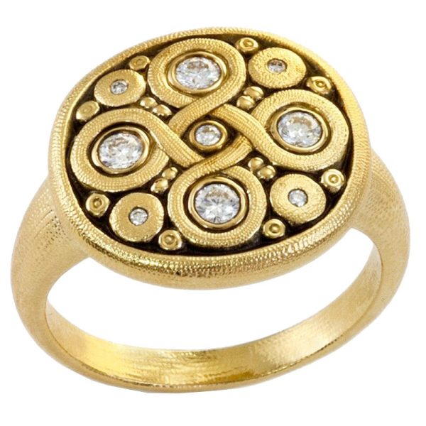 Alex Sepkus Celtic Spring Dome Ring - R-161R For Discount