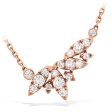 Hearts On Fire White Kites Small Feathers Diamond Necklace Online Hot Sale