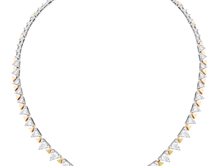 Hearts On Fire Triplicity Line Diamond Necklace For Sale