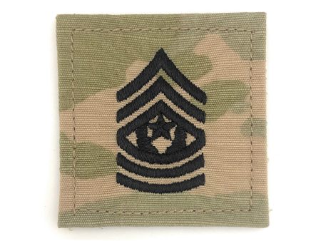 US Army E9 Command Sergeant Major OCP with Hook Fastener Online