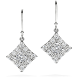 Hearts On Fire Sweet Dream Halo Diamond Earrings For Sale