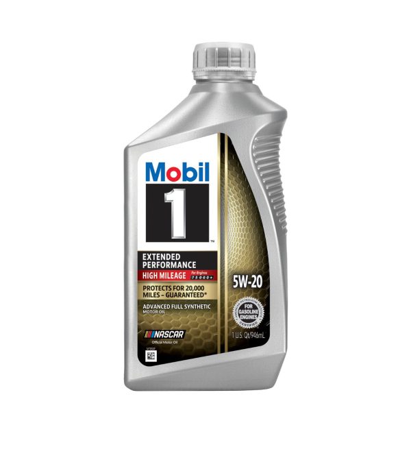 MOBIL 1 EXTENDED PERFORMANCE HIGH MILEAGE FOR 20.000 MILE 5W-20 1QT (6 park) Online Sale