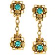 Alex Sepkus Aquamarine Drop Earrings - E-88 Online Hot Sale