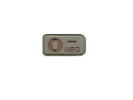 O- Blood Type OCP Patch with Hook Fastener Online Hot Sale