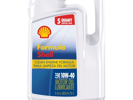 FORMULA SHELL CLEAN ENGINE SAE 10W-40 5QT (3 pack) Online Sale