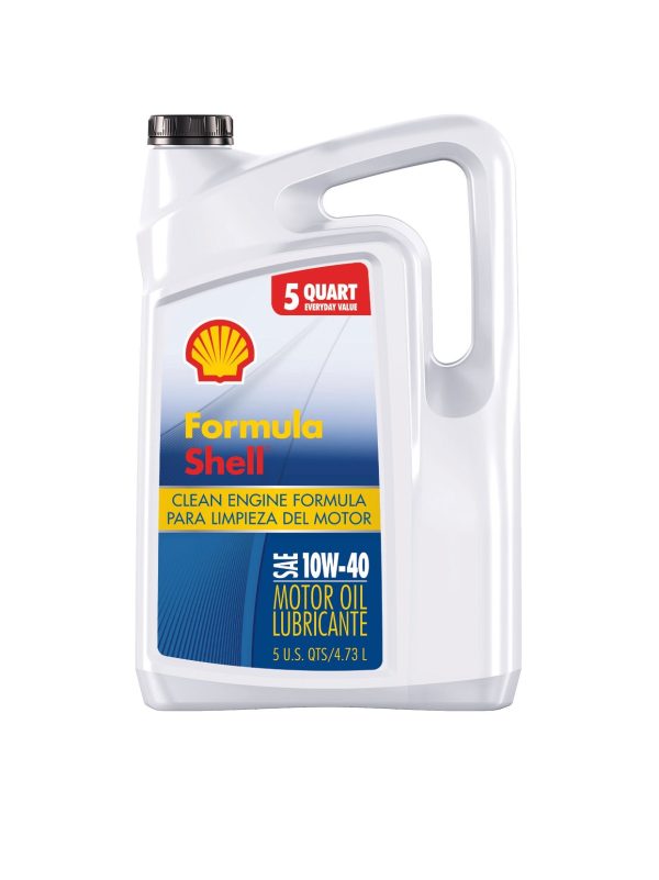 FORMULA SHELL CLEAN ENGINE SAE 10W-40 5QT (3 pack) Online Sale