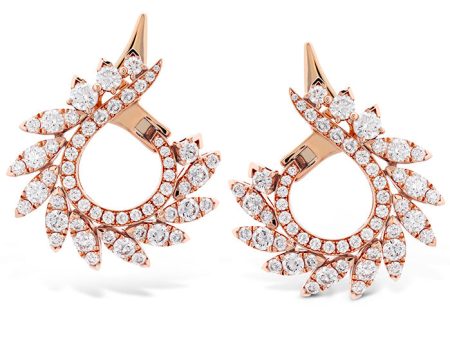 Hearts On Fire White Kites Feathers Diamond Earrings Online