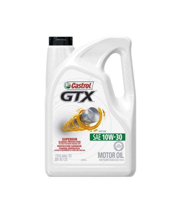 CASTROL GTX SAE 10W-30 5QT (3 pack) Online now