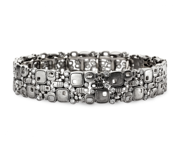 Alex Sepkus Little Windows Wide Link Bracelet - B-31P Online Sale