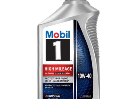 MOBIL 1 HIGH MILEAGE PROTECTORS FOR 10.000 MILE 10W-40 1QT (6 pack) For Discount