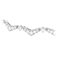 Hearts On Fire Triplicity Pointed Line Diamond Bracelet Hot on Sale