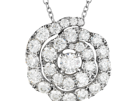 Hearts On Fire Lorelei Diamond Floral Pendant Necklace Supply