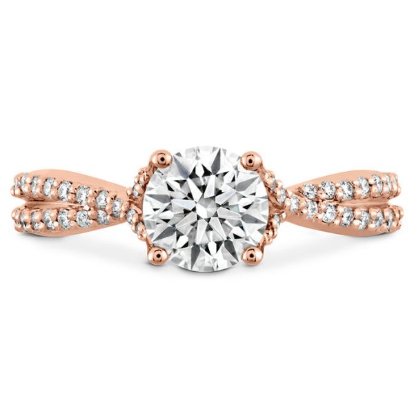 Hearts On Fire Simply Bridal Diamond Intensive Twist Engagement Ring on Sale