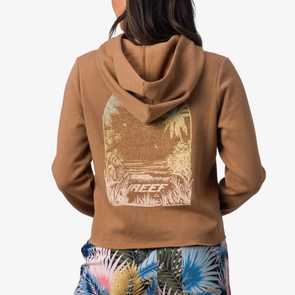 Bankette Pullover Crop Hoodie Hot on Sale