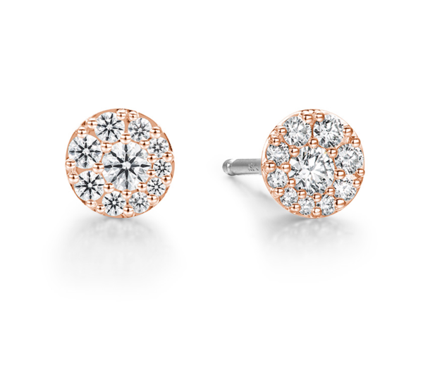 Tessa Diamond Circle Earrings Online Sale