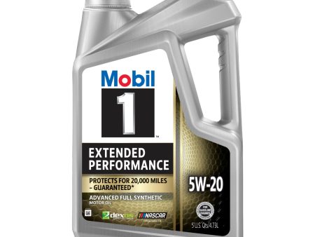 MOBIL 1 EXTENDED PERFORMANCE PROTECTORS FOR 20.000 MILES 5W-20 5QT (3 pack) Fashion