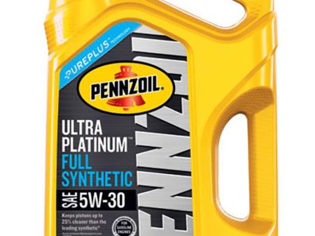 PENNZOIL ULTRA PLATINUM FULL SYNTHETIC (PUREPLUS) SAE 5W-30 5QT (3 pack) Cheap