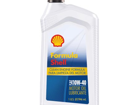 FORMULA SHELL CLEAN ENGINE FORMULA SAE 10W-40 1QT (6 pack) Cheap