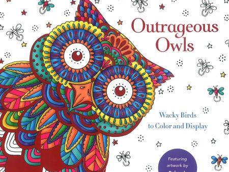 Zendoodle Colorscapes: Outrageous Owls: Wacky Birds to Color and Display Online Sale