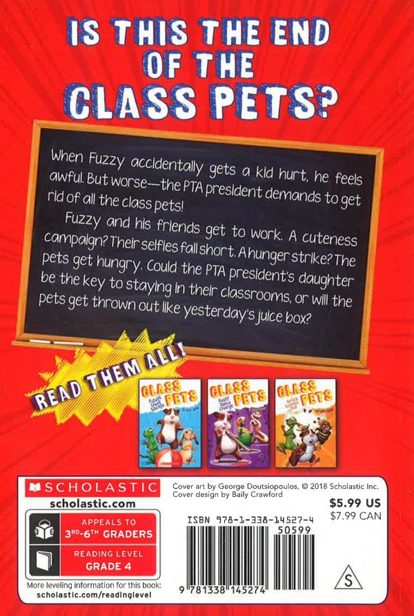 Fuzzy Fights Back (Class Pets #4): Volume 4 Online Sale