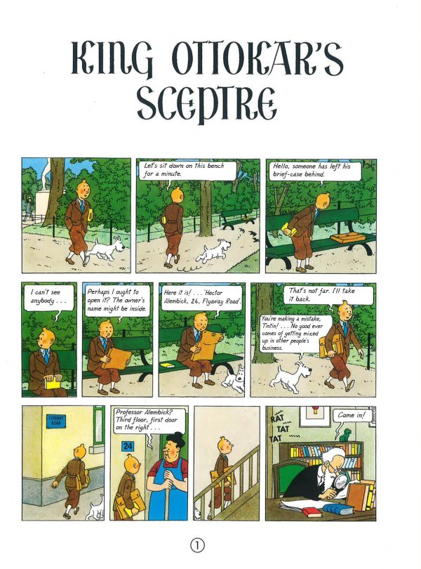 King Ottokar s Sceptre (The Adventures of Tintin) Fashion