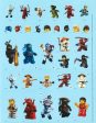 LEGO (R) Ninjago: 500 Stickers Online Sale