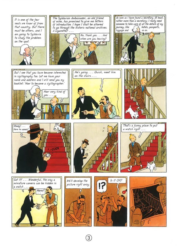 King Ottokar s Sceptre (The Adventures of Tintin) Fashion